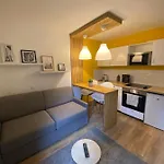 Centre Saint-gervais Jaune Moderne Proche Telecabine 2 Pers סן-ג'רבה-לה-באן